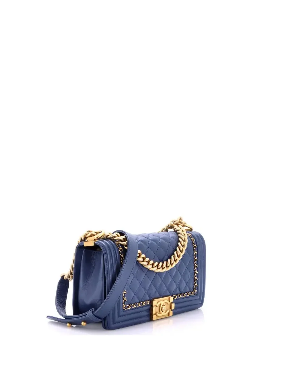 Chanel Jacket Boy Flap Bag Quilted Aged #287583C47B